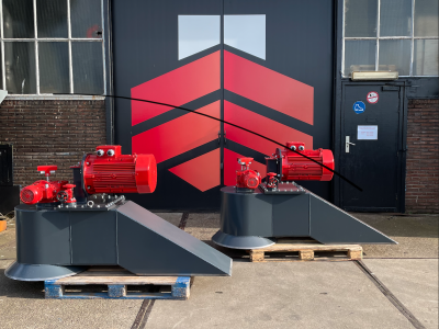 Two Tunnel / Steering Grid Combination Bow Thrusters